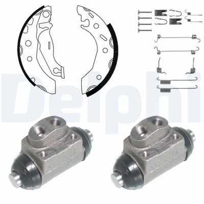 Bremžu loku komplekts DELPHI KP948