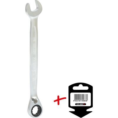 Uzgriežņu atslēga ar sprūdmehānismu KS TOOLS 503.4612-E