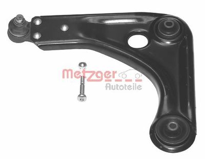 Рычаг независимой подвески колеса, подвеска колеса METZGER 58041611