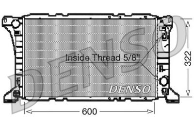 Radiators, Motora dzesēšanas sistēma DENSO DRM10096