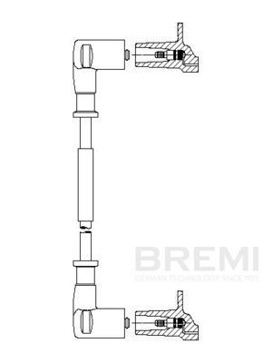 Augstsprieguma vads BREMI 3A55E29
