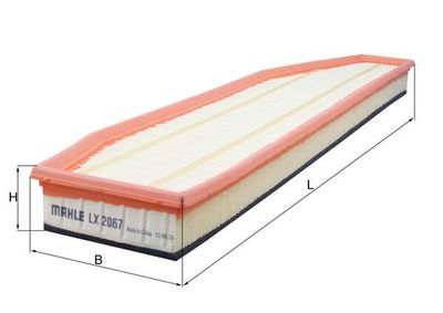 Воздушный фильтр KNECHT LX 2067