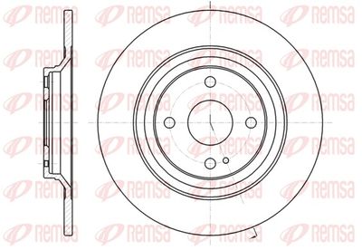 Bremžu diski REMSA 61379.00