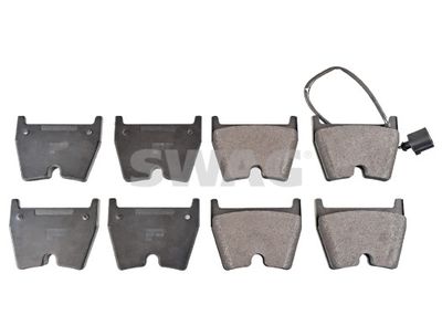 Bremžu uzliku kompl., Disku bremzes SWAG 33 10 6514