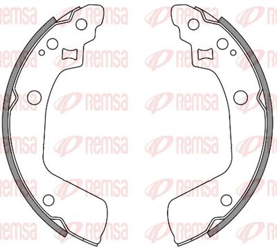 Тормозные колодки REMSA 4241.00