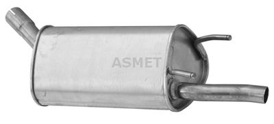 ASMET 05127 Izplūdes gāzu trokšņa slāpētājs