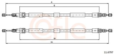Trose, Stāvbremžu sistēma COFLE 92.11.6797