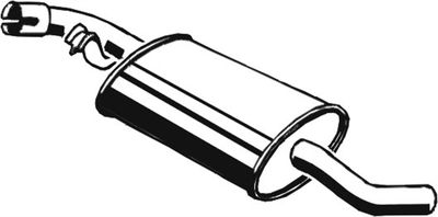 Vidējais izpl. gāzu trokšņa slāpētājs ASMET 04.058