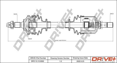 Приводной вал Dr!ve+ DP2110.10.0550