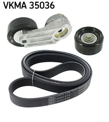 Поликлиновой ременный комплект SKF VKMA 35036
