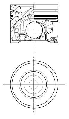 Поршень MAHLE 039 PI 00139 000