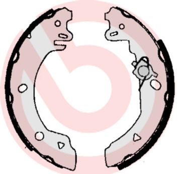 Bremžu loku komplekts BREMBO S 24 517