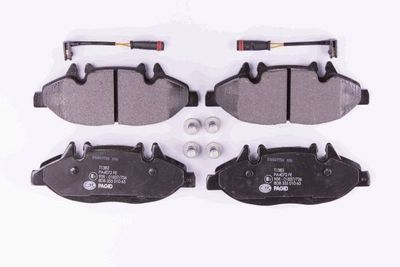 HELLA PAGID 8DB355010651 Bremžu uzliku kompl