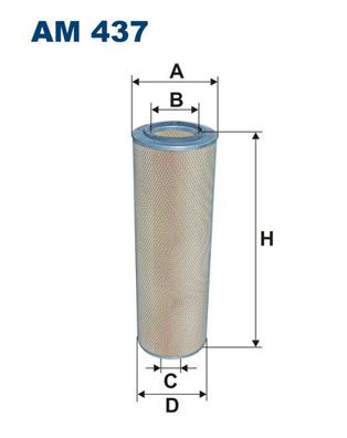 Gaisa filtrs FILTRON AM437