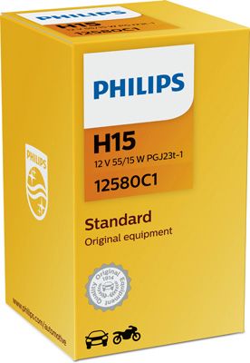 Kvēlspuldze, Tālās gaismas lukturis PHILIPS 12580C1