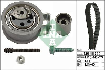 Комплект ремня ГРМ Schaeffler INA 530 0091 10