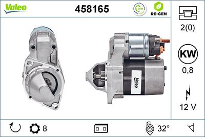 Starteris VALEO 458165