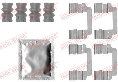 Комплектующие, колодки дискового тормоза QUICK BRAKE 109-1830