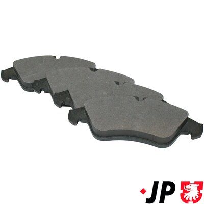 Bremžu uzliku kompl., Disku bremzes JP GROUP 1163601510