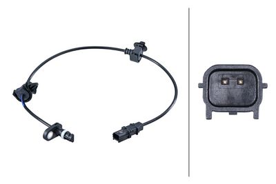 Датчик, частота вращения колеса HELLA 6PU 358 251-201