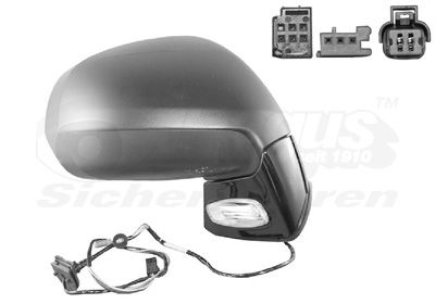 Наружное зеркало VAN WEZEL 0972808