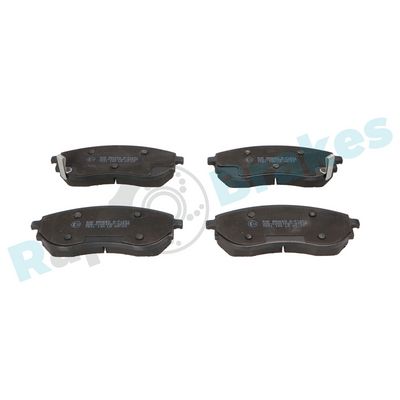 Bremžu uzliku kompl., Disku bremzes RAP BRAKES R-P1651