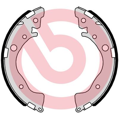 Комплект тормозных колодок BREMBO S 28 521