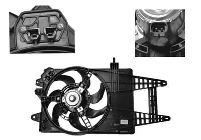 Ventilators, Motora dzesēšanas sistēma VAN WEZEL 1622745