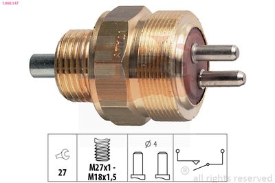 Slēdzis, Atpakaļgaitas signāla lukturis EPS 1.860.147
