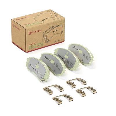 Bremžu uzliku kompl., Disku bremzes BREMBO P 30 041G