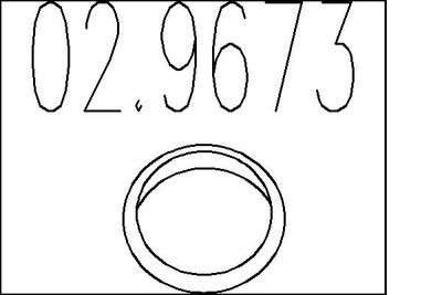 Blīve, Izplūdes caurule MTS 02.9673