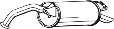 Izplūdes gāzu trokšņa slāpētājs (pēdējais) BOSAL 228-475