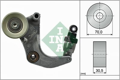 Siksnas spriegotājs, Ķīļsiksna Schaeffler INA 534 0534 10