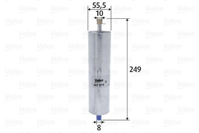 Топливный фильтр VALEO 587079
