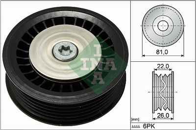 Parazīt-/Vadrullītis, Ķīļrievu siksna Schaeffler INA 532 0678 10