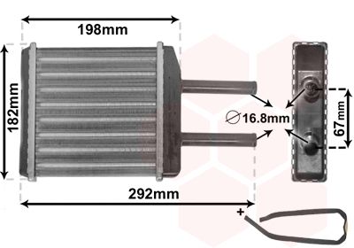 Siltummainis, Salona apsilde VAN WEZEL 81006024