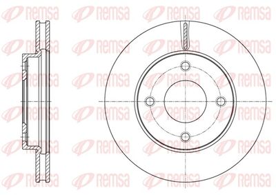 Тормозной диск REMSA 61716.10