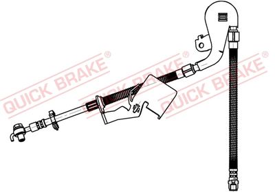 Bremžu šļūtene QUICK BRAKE 58.803X