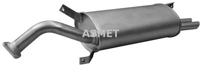 Глушитель выхлопных газов конечный ASMET 18.006