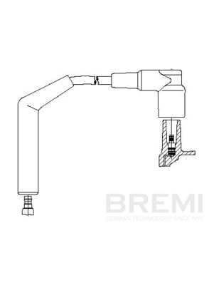 Провод зажигания BREMI 3A37/22