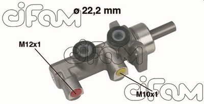 Galvenais bremžu cilindrs CIFAM 202-229