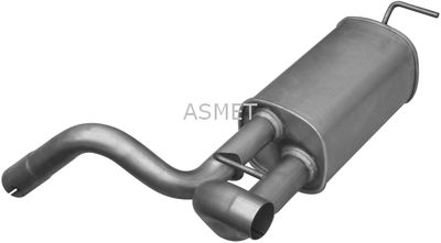 Средний глушитель выхлопных газов ASMET 05.263