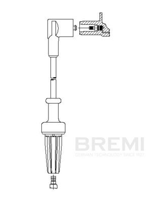 Augstsprieguma vads BREMI 663/36
