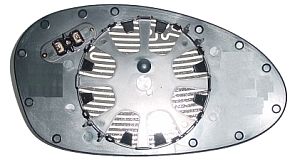 Зеркальное стекло, наружное зеркало ABAKUS 0412G02