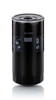 Масляный фильтр MANN-FILTER W 1170/5