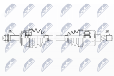 Приводной вал NTY NPW-PL-041