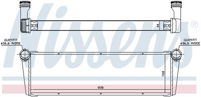 Radiators, Motora dzesēšanas sistēma NISSENS 606703