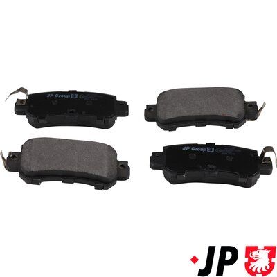 Bremžu uzliku kompl., Disku bremzes JP GROUP 3863700910