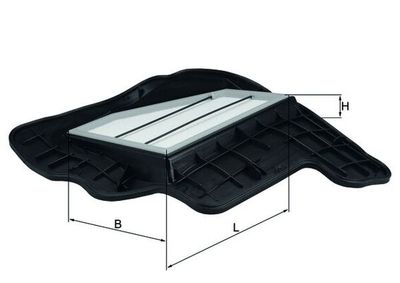 Воздушный фильтр MAHLE LX 1685/5