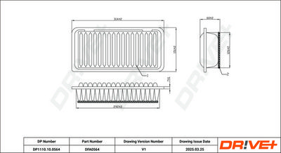 Воздушный фильтр Dr!ve+ DP1110.10.0564